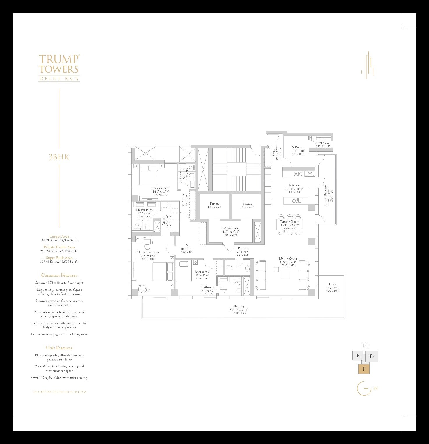 3BHK
